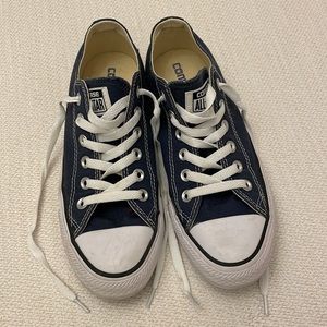 Navy Converse only worn twice!!